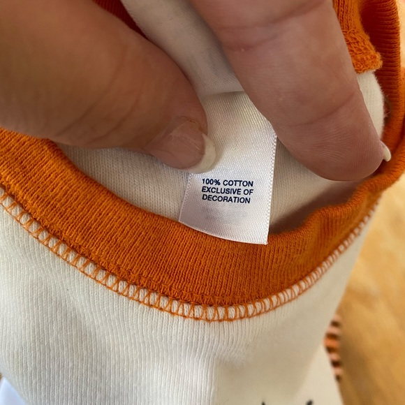 GAP 🎃 Halloween Trick or Treat Jack o’ Lantern Patch Cotton Matching Outfit - Picture 8 of 14